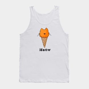 Cat Cone Tank Top